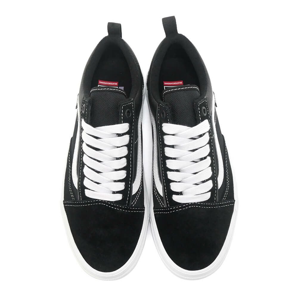 VANS SHOES バンズ シューズ スニーカー ハーフキャブ SKATE OLD SKOOL WAFFLECUP BLACK/WHITE（US企画） スケートボード スケボー 2
