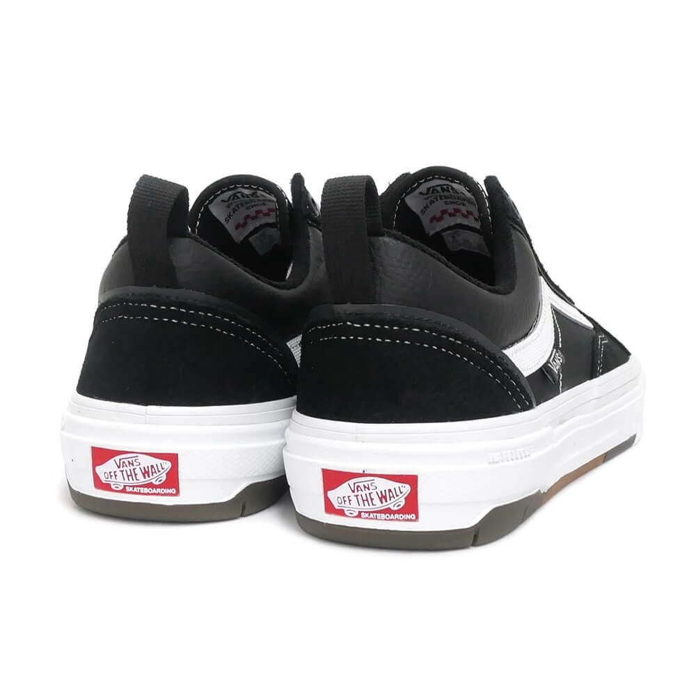VANS SHOES バンズ シューズ スニーカー ハーフキャブ SKATE OLD SKOOL WAFFLECUP BLACK/WHITE（US企画） スケートボード スケボー 3