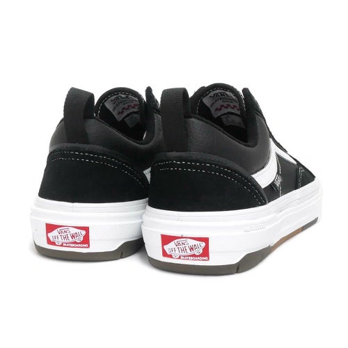 VANS SHOES バンズ シューズ スニーカー ハーフキャブ SKATE OLD SKOOL WAFFLECUP BLACK/WHITE（US企画） スケートボード スケボー 3