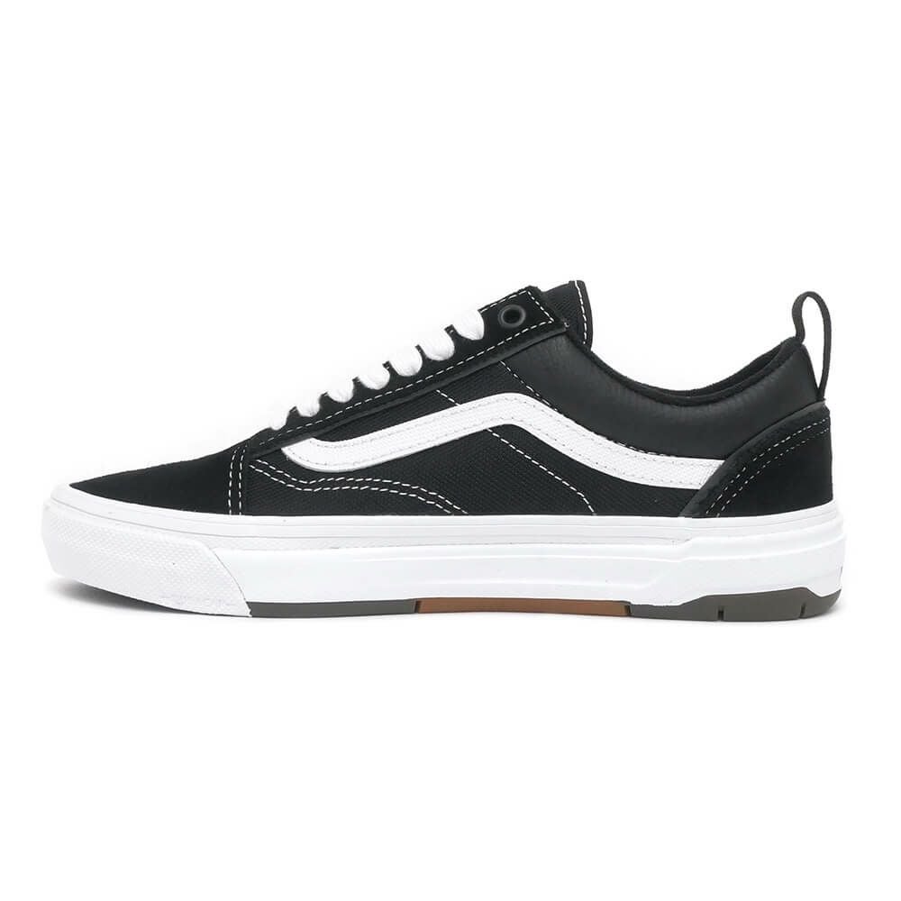 VANS SHOES バンズ シューズ スニーカー ハーフキャブ SKATE OLD SKOOL WAFFLECUP BLACK/WHITE（US企画） スケートボード スケボー 5