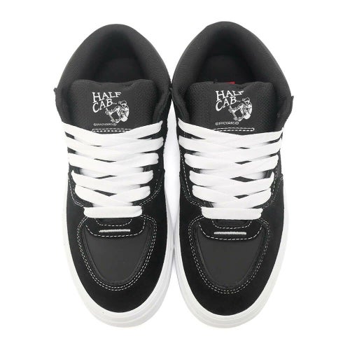 VANS SHOES バンズ シューズ スニーカー ハーフキャブ SKATE HALF CAB WAFFLECUP BLACK/WHITE（US企画） スケートボード スケボー 2