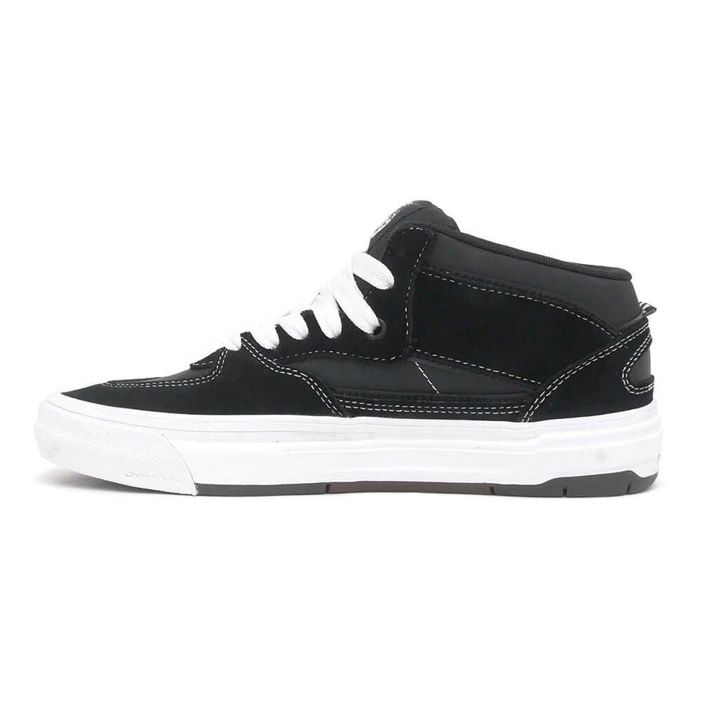 VANS SHOES バンズ シューズ スニーカー ハーフキャブ SKATE HALF CAB WAFFLECUP BLACK/WHITE（US企画） スケートボード スケボー 5