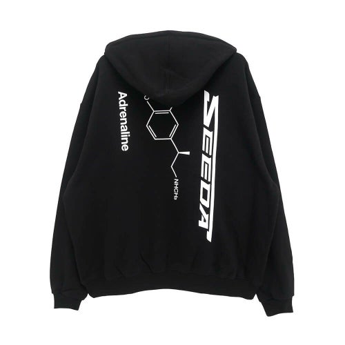 TIGHTBOOTH（TBPR）HOOD タイトブース パーカー TBPR x SEEDA ADRENALIN BLACK スケートボード スケボー 