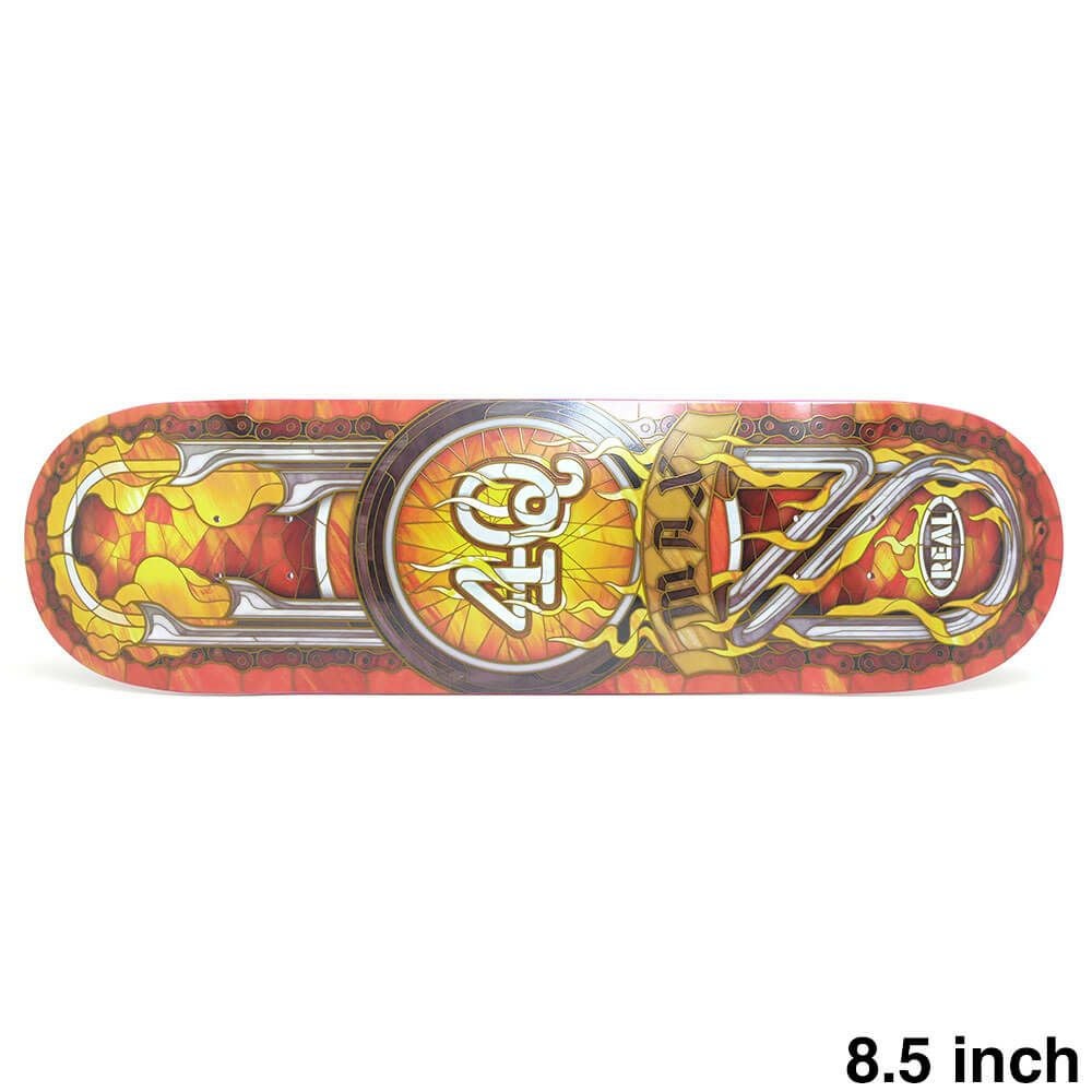 REAL DECK リアル デッキ MAX SCHAFF 4Q CATHEDRAL 8.5 スケートボード スケボー 1