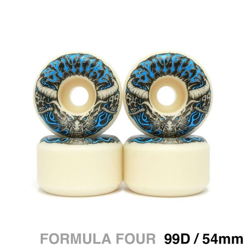 SPITFIRE WHEEL スピットファイヤー ウィール FORMULA FOUR（F4）99D CONICAL FULL DEMON REDUX 54mm スケートボード スケボー 1