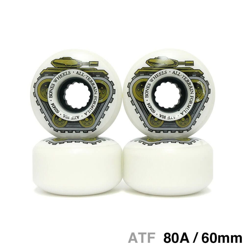 BONES WHEEL ボーンズ ソフトウィール（クルーザー）ATF ALL TANK（80A）60mm スケートボード スケボー 1