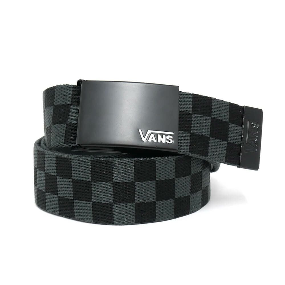 VANS BELT バンズ ベルト DEPPSTER II WEB BLACK/CHARCOAL スケートボード スケボー　1