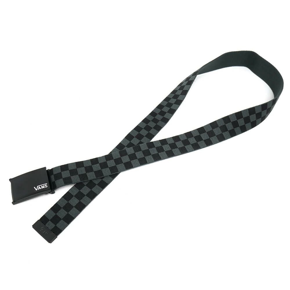 VANS BELT バンズ ベルト DEPPSTER II WEB BLACK/CHARCOAL スケートボード スケボー　3