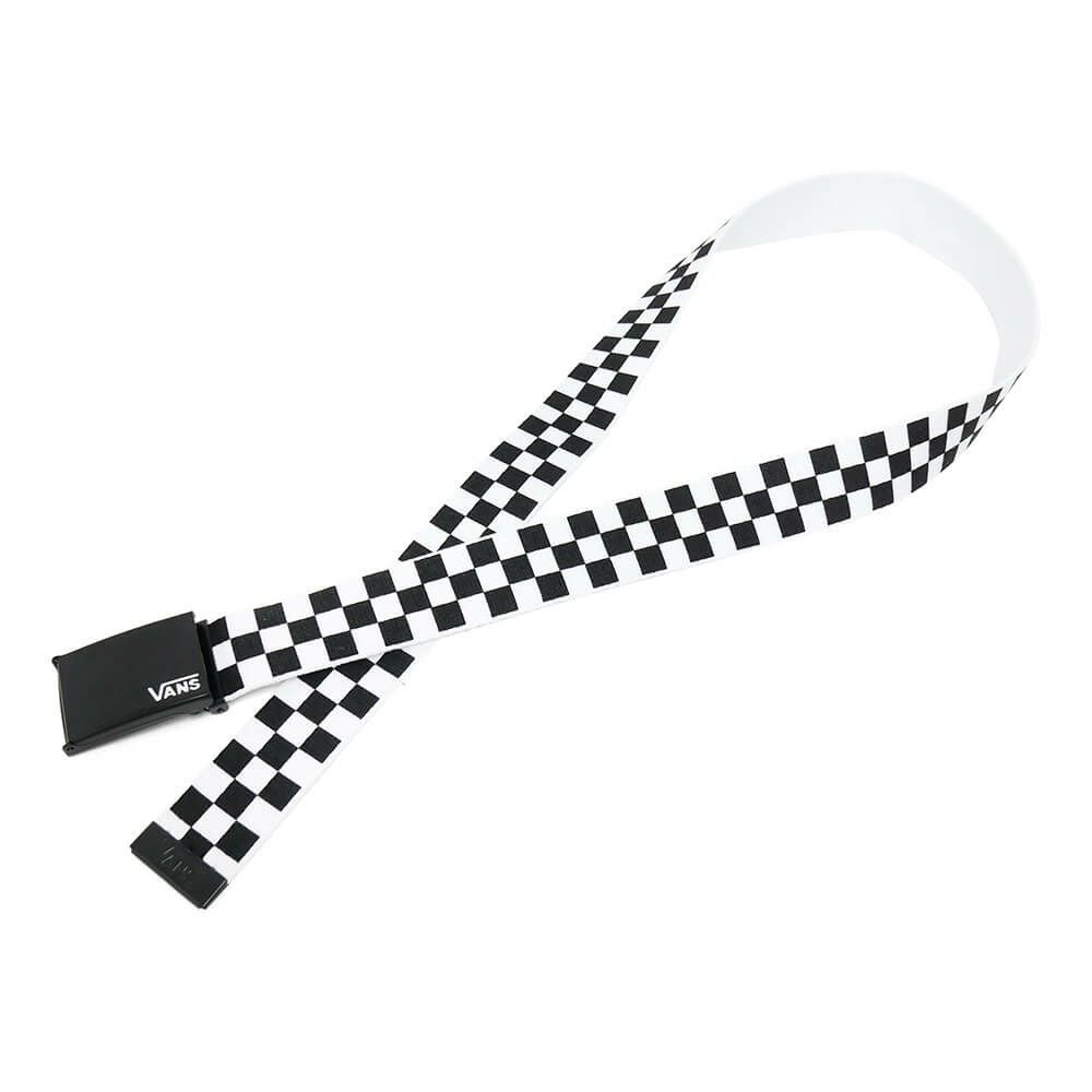 VANS BELT バンズ ベルト DEPPSTER II WEB BLACK/WHITE スケートボード スケボー 3