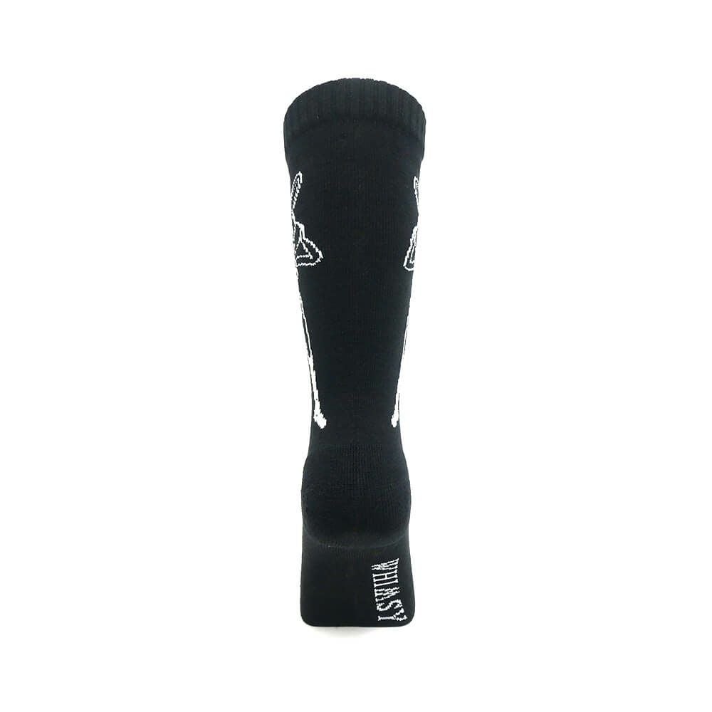 WHIMSY SOCKS ウィムジー ソックス 靴下 NISHIYAMA BLACK スケートボード スケボー 2