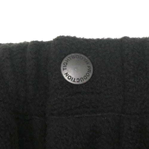 TIGHTBOOTH（TBPR） PANTS タイトブース パンツ ジーンズ TBPR x 紅桜 NYLON PANEL FLEECE BALOON BLACK スケートボード スケボー 4