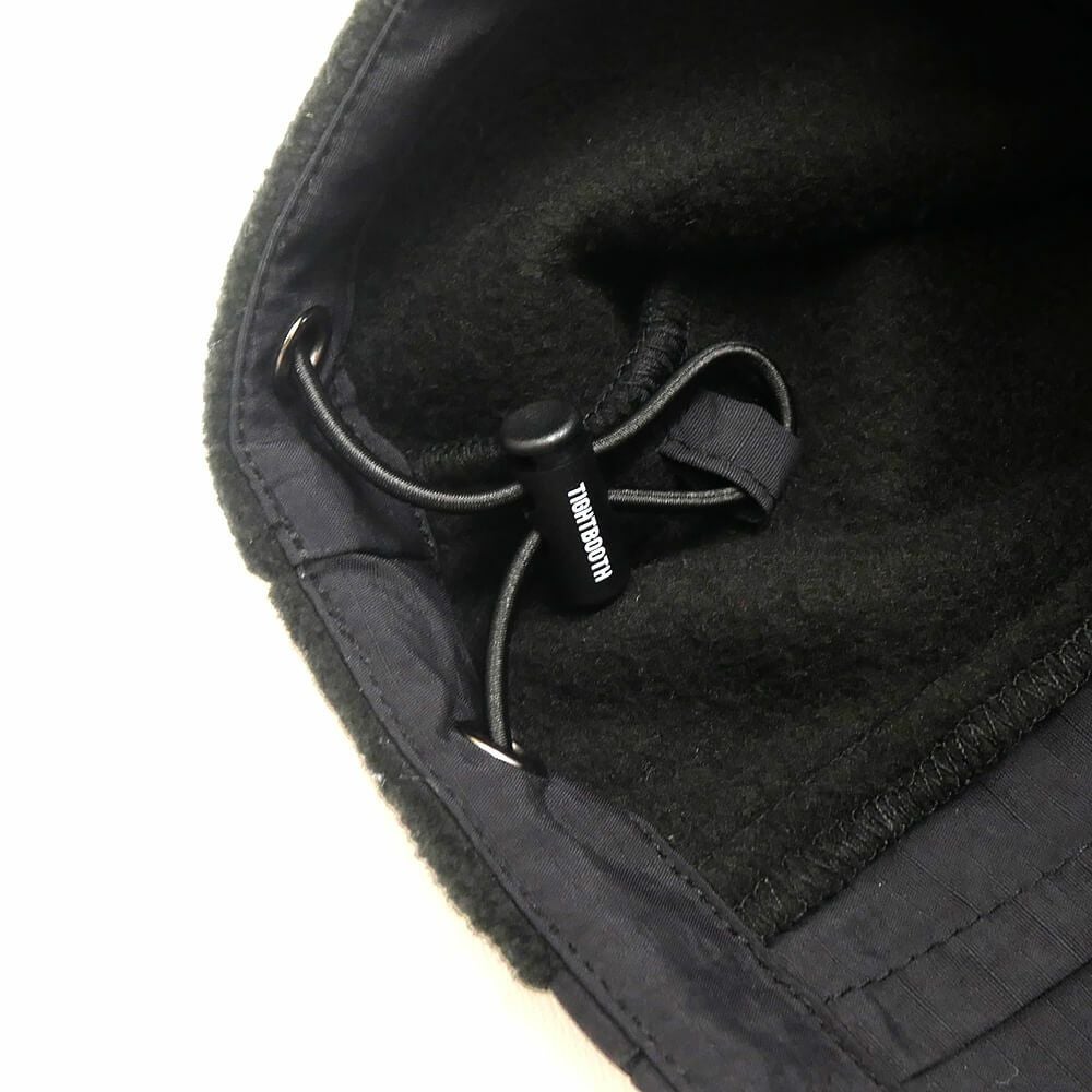 TIGHTBOOTH（TBPR） PANTS タイトブース パンツ ジーンズ TBPR x 紅桜 NYLON PANEL FLEECE BALOON BLACK スケートボード スケボー 10