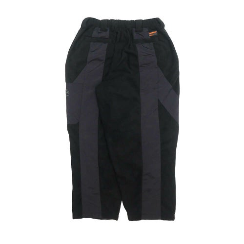 TIGHTBOOTH（TBPR） PANTS タイトブース パンツ ジーンズ TBPR x 紅桜 NYLON PANEL FLEECE BALOON BLACK スケートボード スケボー 11