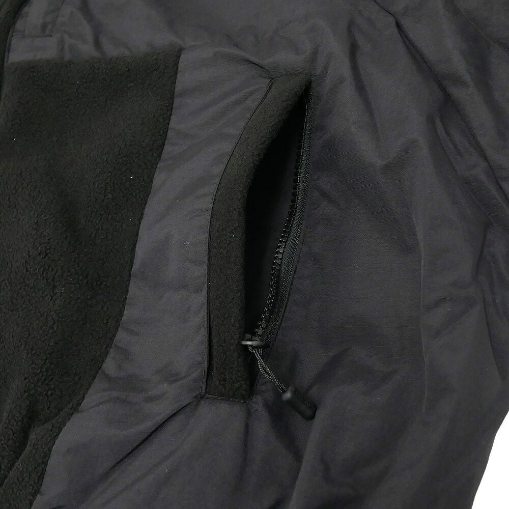 TIGHTBOOTH（TBPR） JACKET タイトブース ジャケット TBPR x 紅桜 NYLON PANEL FLEECE BLACK スケートボード スケボー 7