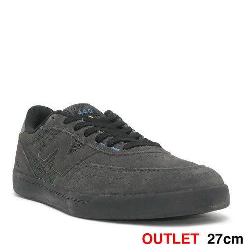 （アウトレット価格 13,970円 → 11,990円）NEW BALANCE NUMERIC SHOES ニューバランス ヌメリック シューズ スニーカー 440 V2 NM440WD2 CEMENT/BLACK 箱のサイズ表記に誤りあり スケートボード スケボー 1