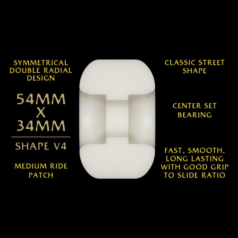 POWELL PERALTA WHEEL パウエルペラルタ ウィール DRAGON FORMULA（DF）95A V4 DRAGONS 54mm x 34mm スケートボード スケボー 3