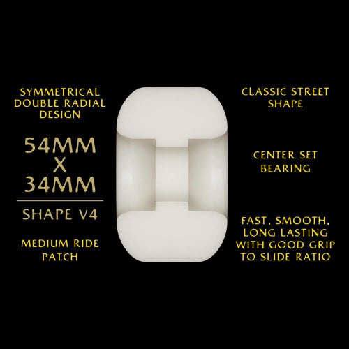 POWELL PERALTA WHEEL パウエルペラルタ ウィール DRAGON FORMULA（DF）95A V4 DRAGONS 54mm x 34mm スケートボード スケボー 3