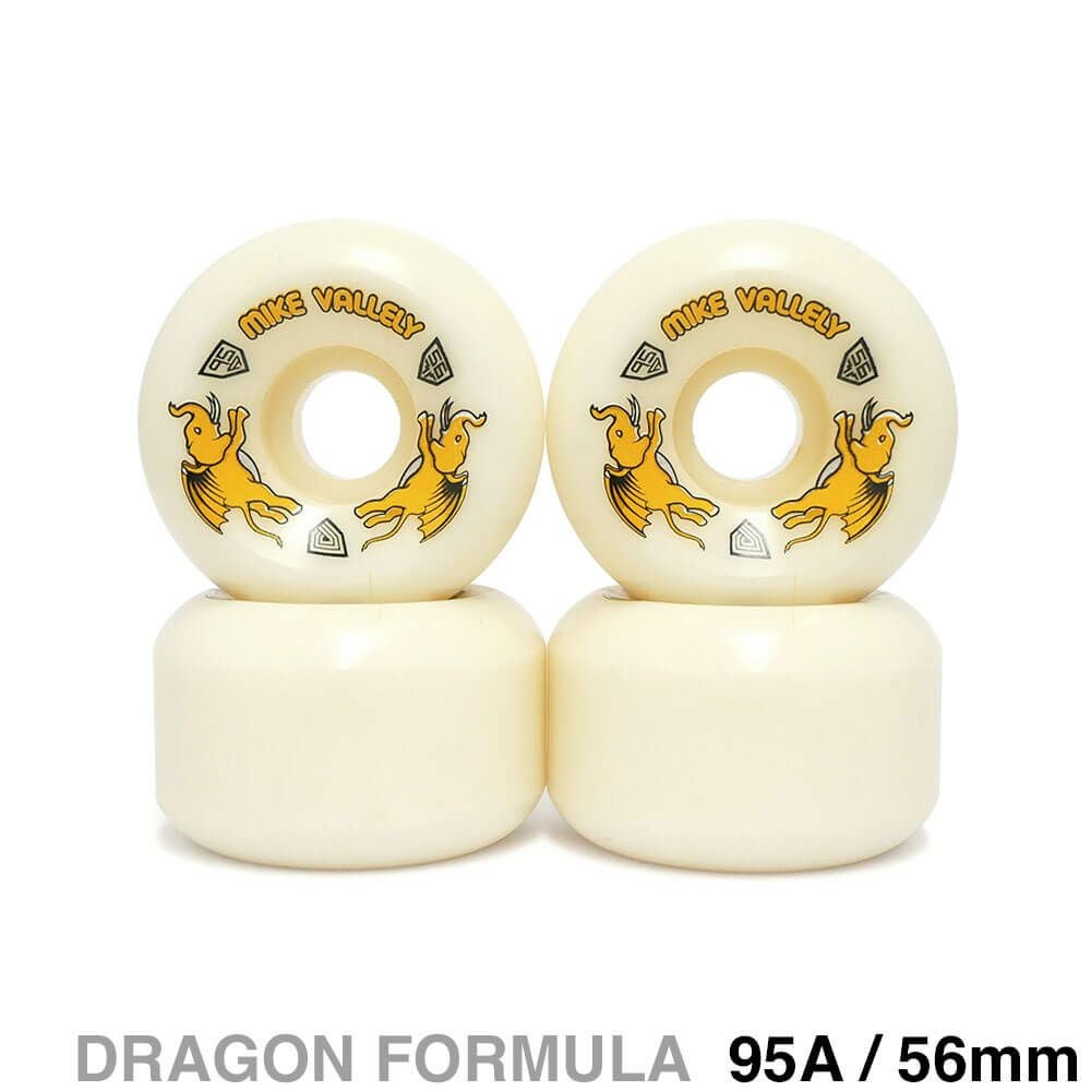 POWELL PERALTA WHEEL パウエルペラルタ ウィール DRAGON FORMULA（DF）95A V6 MIKE VALLELY DRAGONS 56mm x 36mm スケートボード スケボー 1