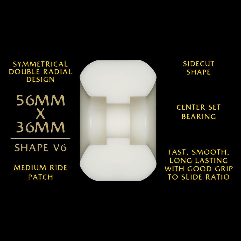 POWELL PERALTA WHEEL パウエルペラルタ ウィール DRAGON FORMULA（DF）95A V6 MIKE VALLELY DRAGONS 56mm x 36mm スケートボード スケボー 3