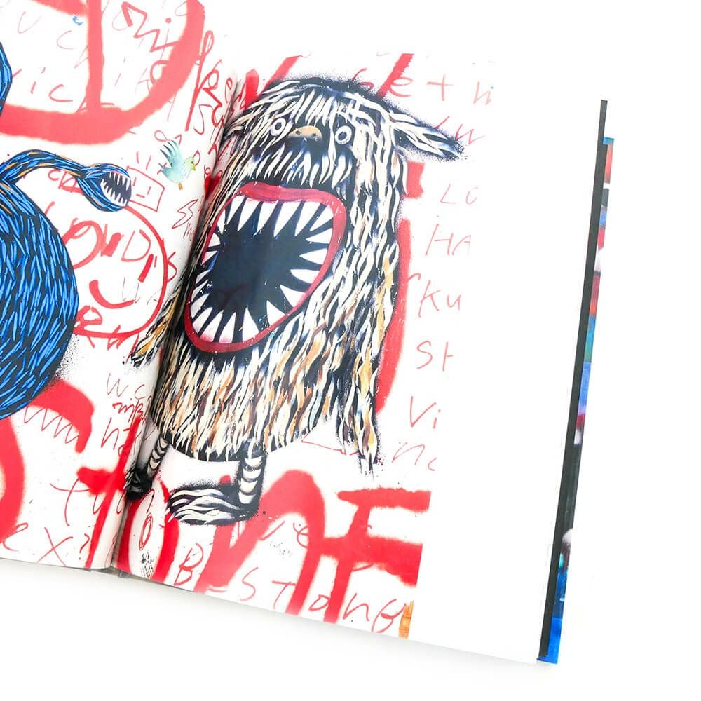 DISKAH 本（作品集） Diskah's MONSTERS スケートボード スケボー 05