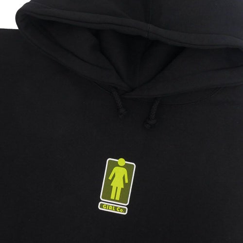 GIRL HOOD ガール パーカー 93 TIL LOVERS OG BLACK スケートボード スケボー 1