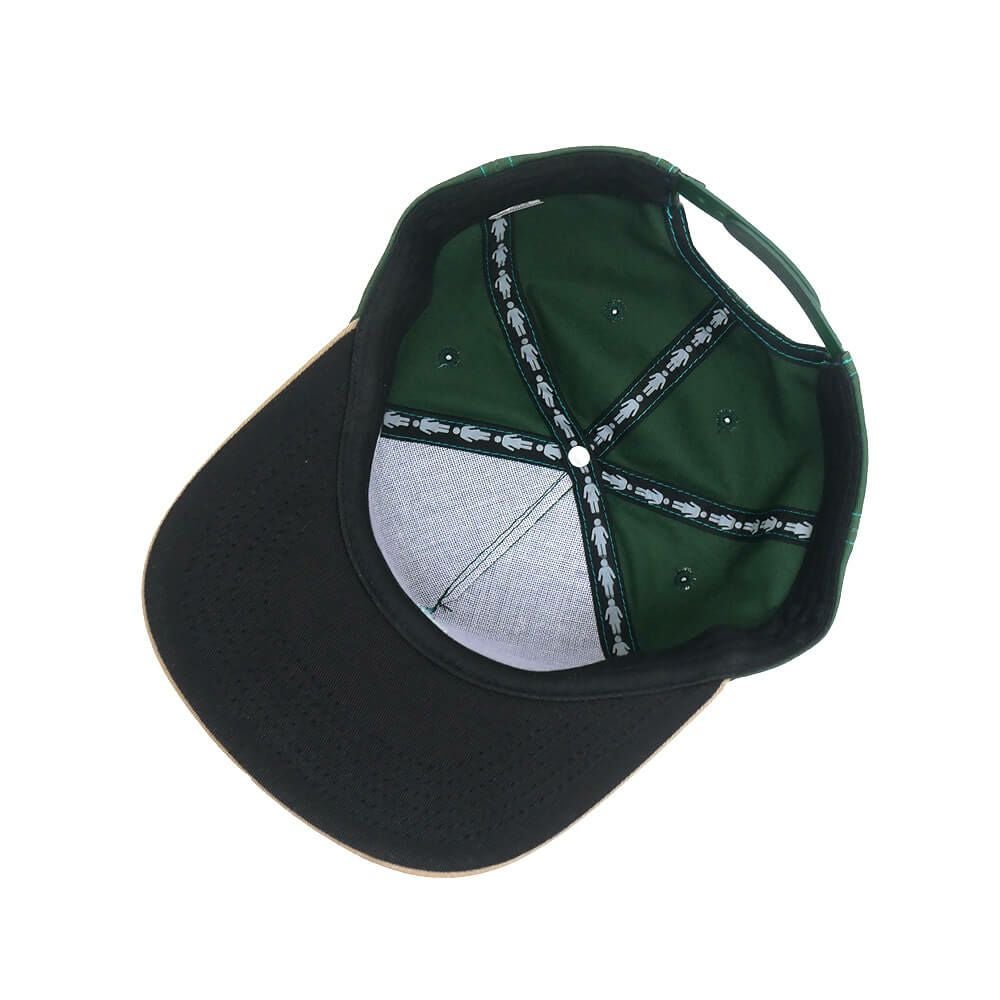 GIRL CAP ガール キャップ LOVERS OG 5 PANEL SNAPBACK GREEN/BEIGE スケートボード スケボー 3