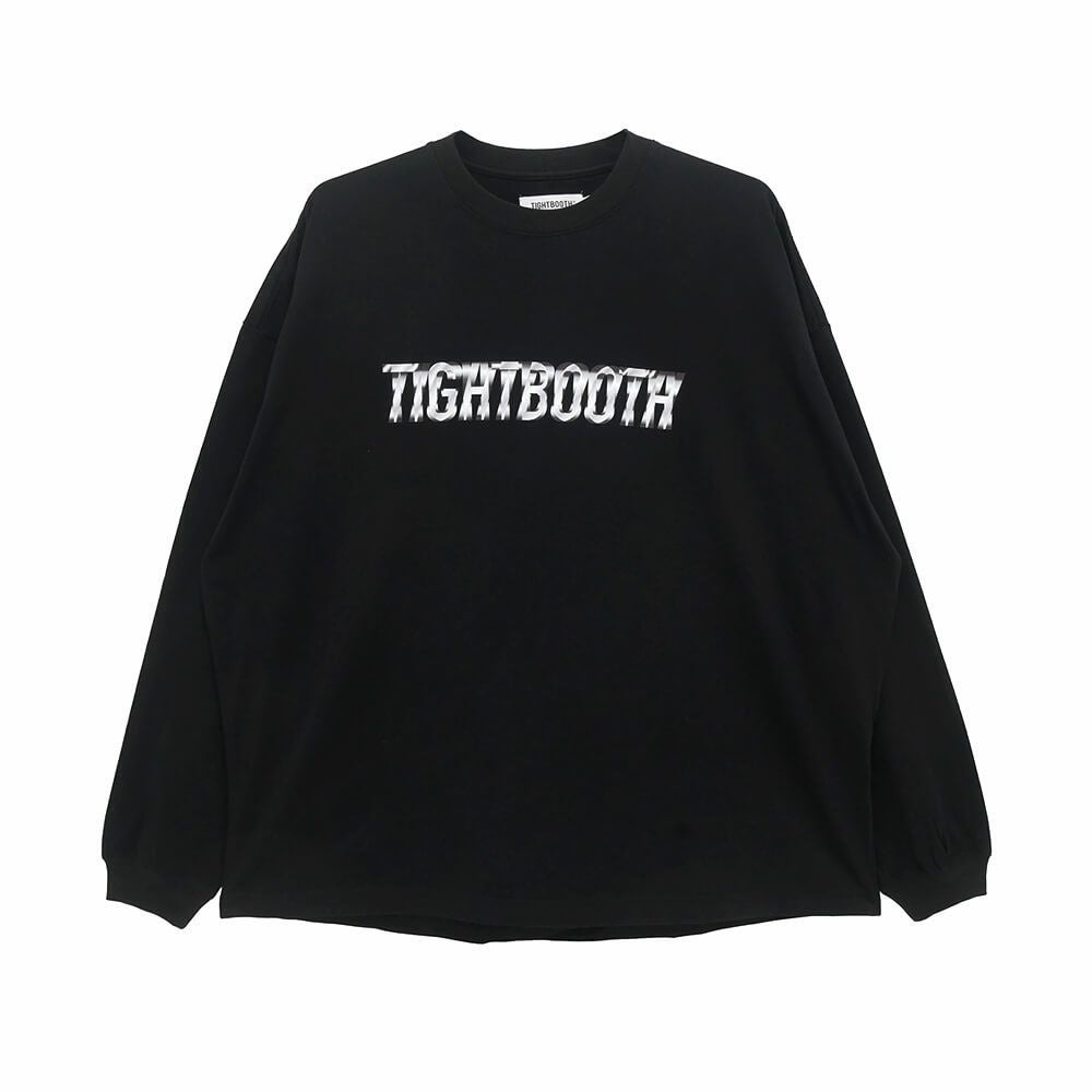 TIGHTBOOTH（TBPR） LONG SLEEVE タイトブース ロングスリーブTシャツ METAL LOGO BLACK スケートボード スケボー 