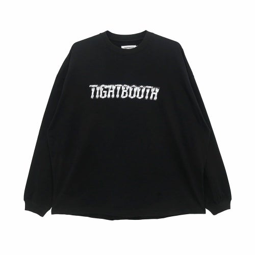 TIGHTBOOTH（TBPR） LONG SLEEVE タイトブース ロングスリーブTシャツ METAL LOGO BLACK スケートボード スケボー 