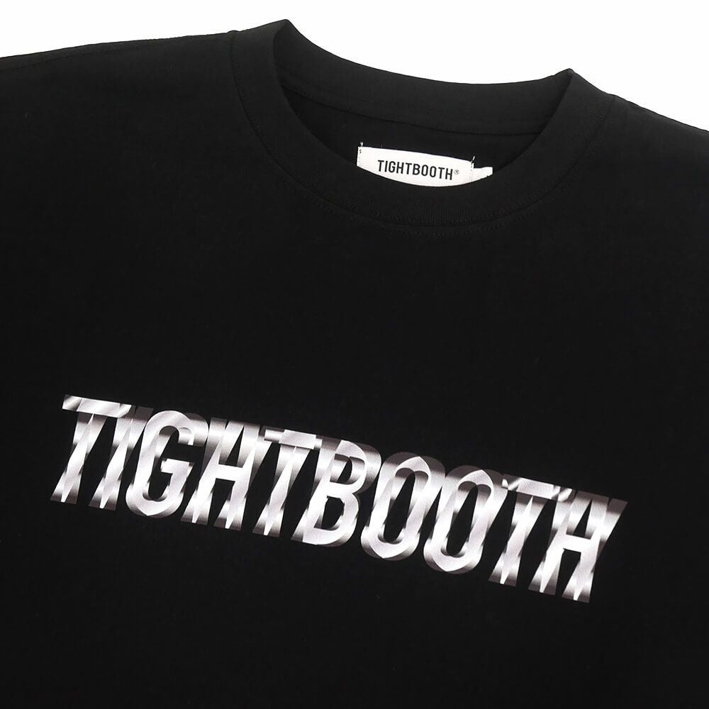 TIGHTBOOTH（TBPR） LONG SLEEVE タイトブース ロングスリーブTシャツ METAL LOGO BLACK スケートボード スケボー 1