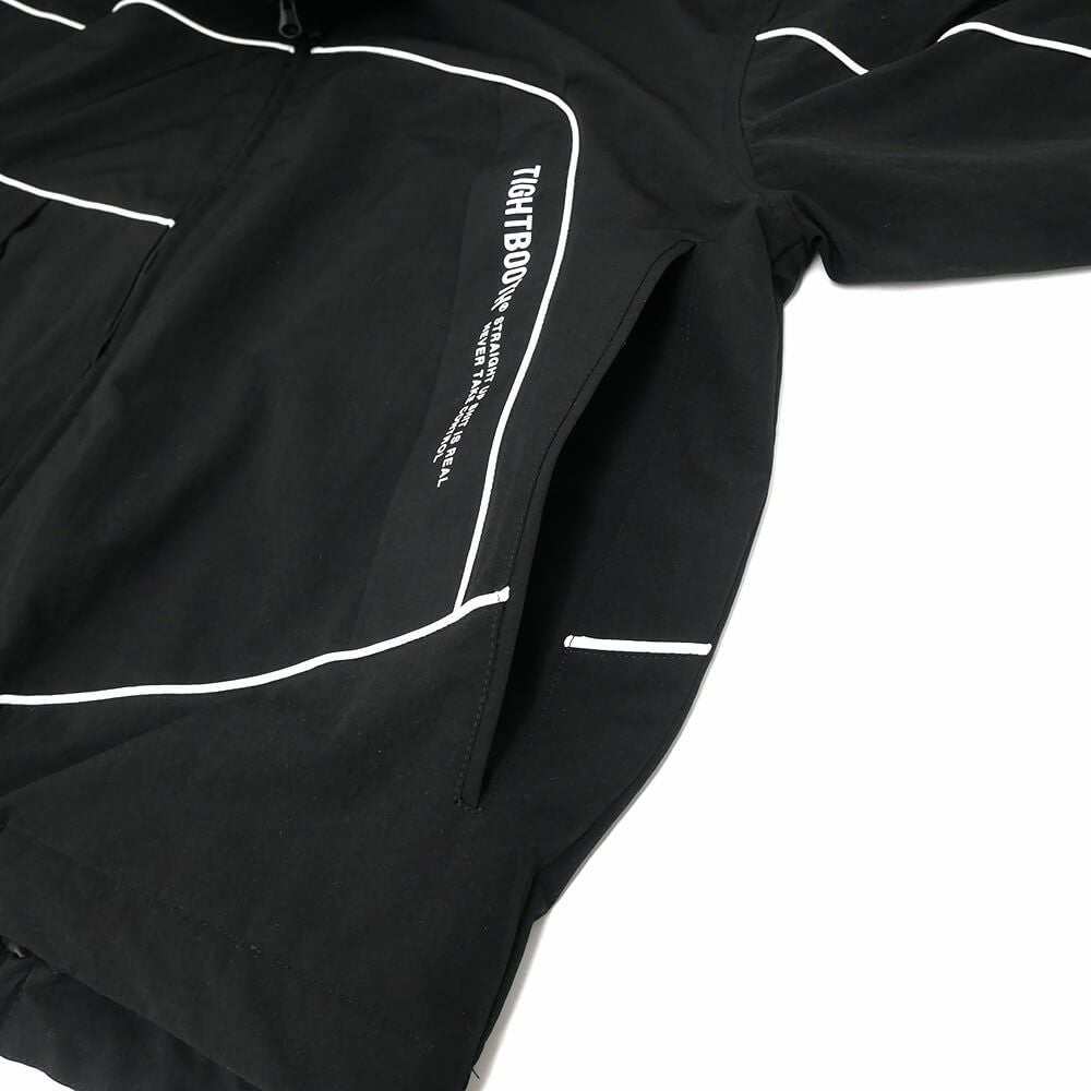 TIGHTBOOTH（TBPR） JACKET タイトブース ジャケット PIPING TACTICAL BLACK スケートボード スケボー 7