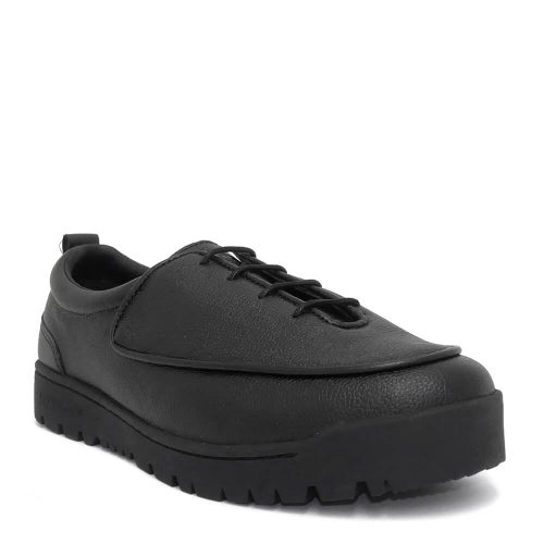 LAST RESORT AB SHOES ラストリゾートエービー シューズ スニーカー GM001 LEATHER BLACK/BLACK スケートボード スケボー 1