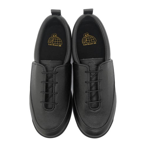 LAST RESORT AB SHOES ラストリゾートエービー シューズ スニーカー GM001 LEATHER BLACK/BLACK スケートボード スケボー 3