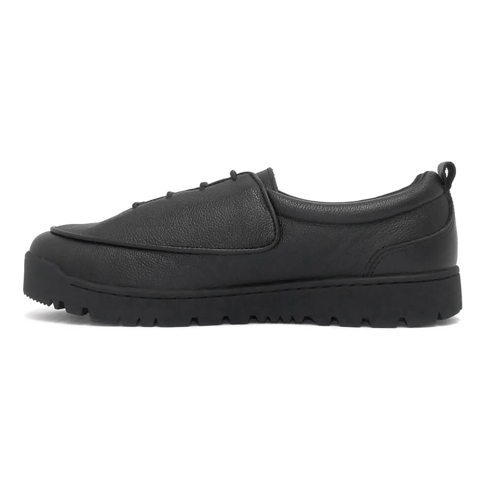 LAST RESORT AB SHOES ラストリゾートエービー シューズ スニーカー GM001 LEATHER BLACK/BLACK スケートボード スケボー 6