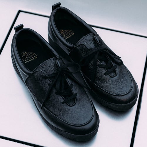 LAST RESORT AB SHOES ラストリゾートエービー シューズ スニーカー GM001 LEATHER BLACK/BLACK スケートボード スケボー 11