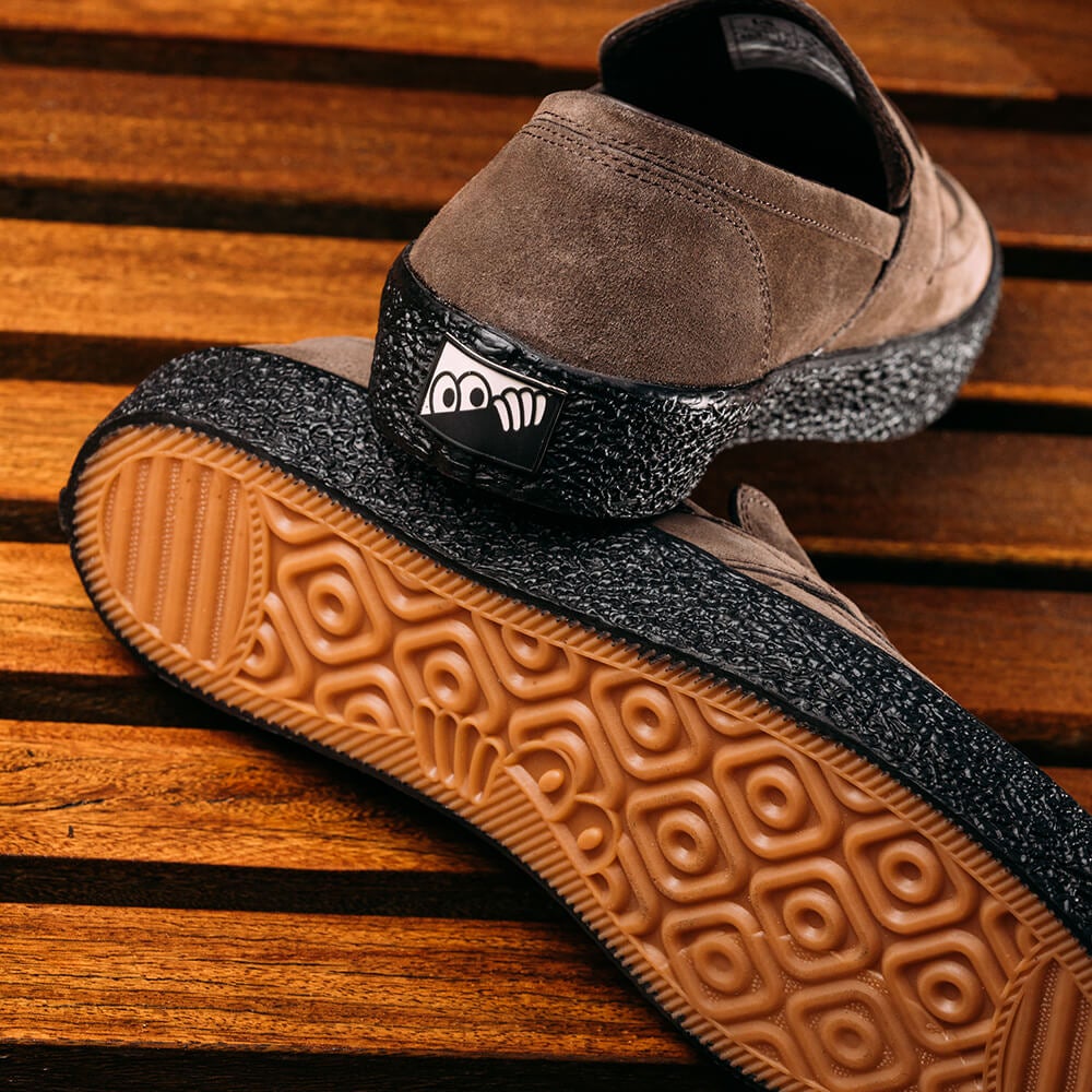 LAST RESORT AB SHOES ラストリゾートエービー シューズ スニーカー VM005 LOAFER SUEDE LO CHOCOLATE BROWN/BLACK スケートボード スケボー 10