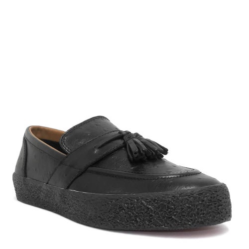 LAST RESORT AB SHOES ラストリゾートエービー シューズ スニーカー VM005 LOAFER OSTRICH BLACK/BLACK スケートボード スケボー 1