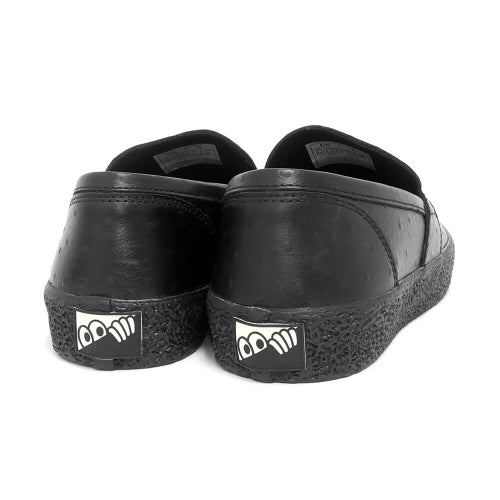 LAST RESORT AB SHOES ラストリゾートエービー シューズ スニーカー VM005 LOAFER OSTRICH BLACK/BLACK スケートボード スケボー 4