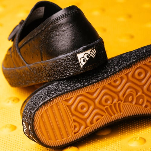 LAST RESORT AB SHOES ラストリゾートエービー シューズ スニーカー VM005 LOAFER OSTRICH BLACK/BLACK スケートボード スケボー 10