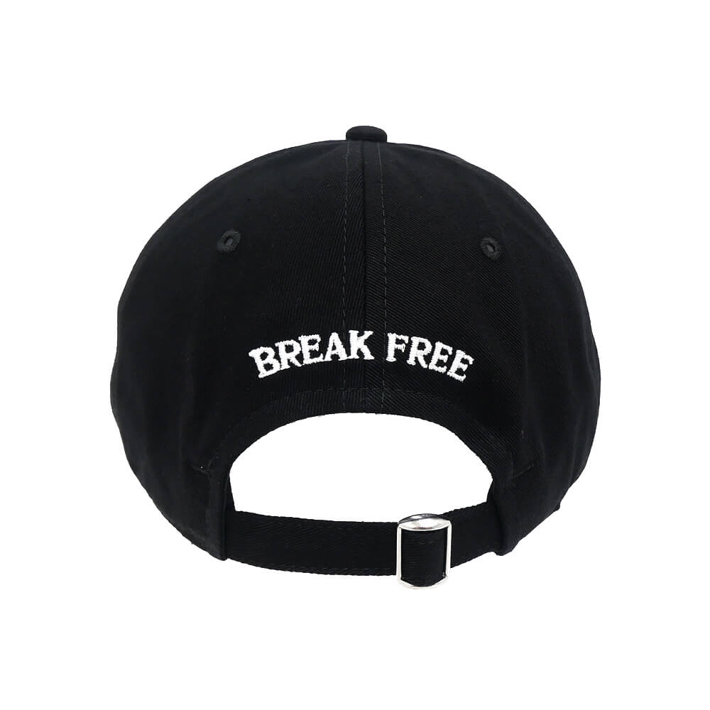 LAST RESORT AB CAP ラストリゾートエービー キャップ DADDY ATLAS MONO BLACK スケートボード スケボー 3