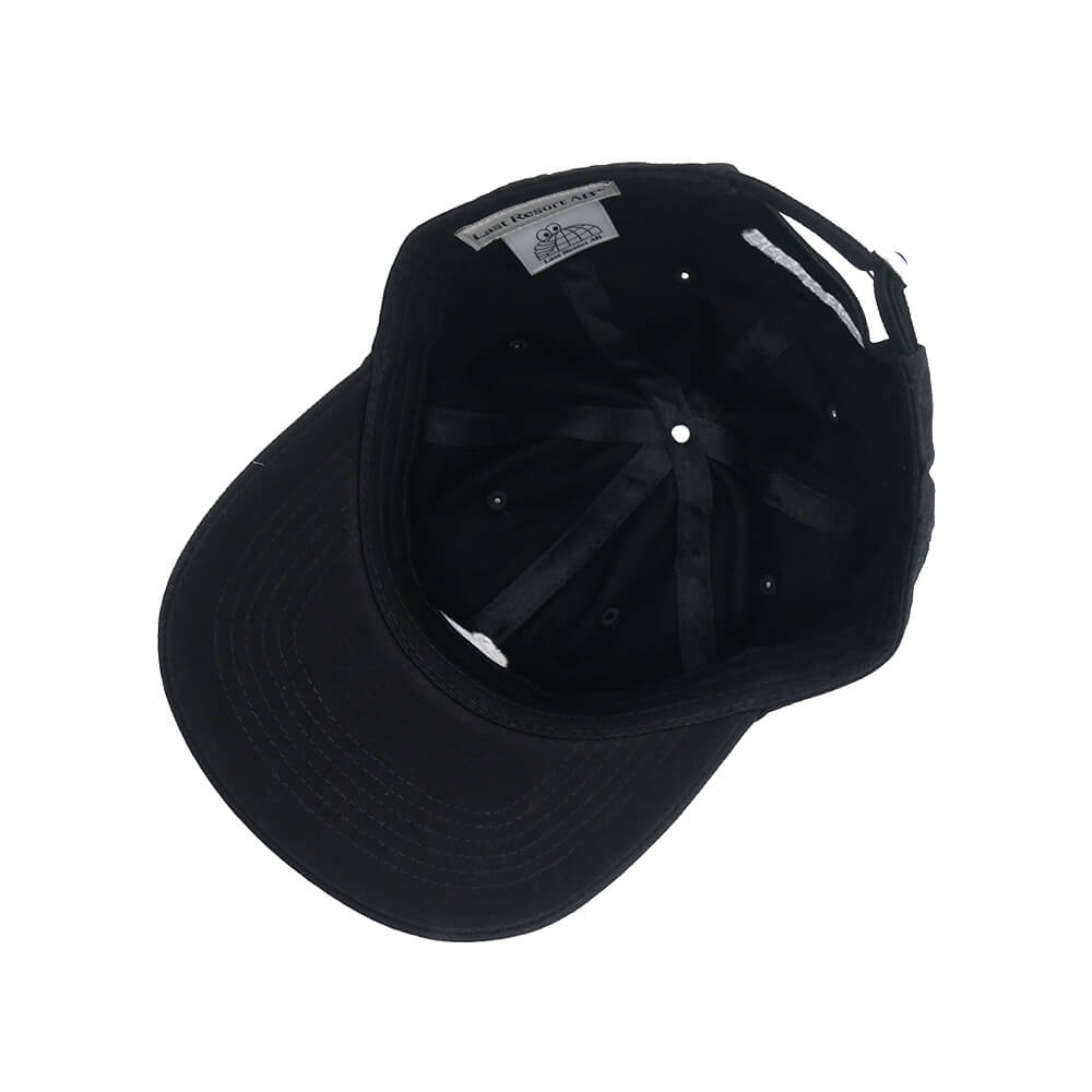 LAST RESORT AB CAP ラストリゾートエービー キャップ DADDY ATLAS MONO BLACK スケートボード スケボー 4