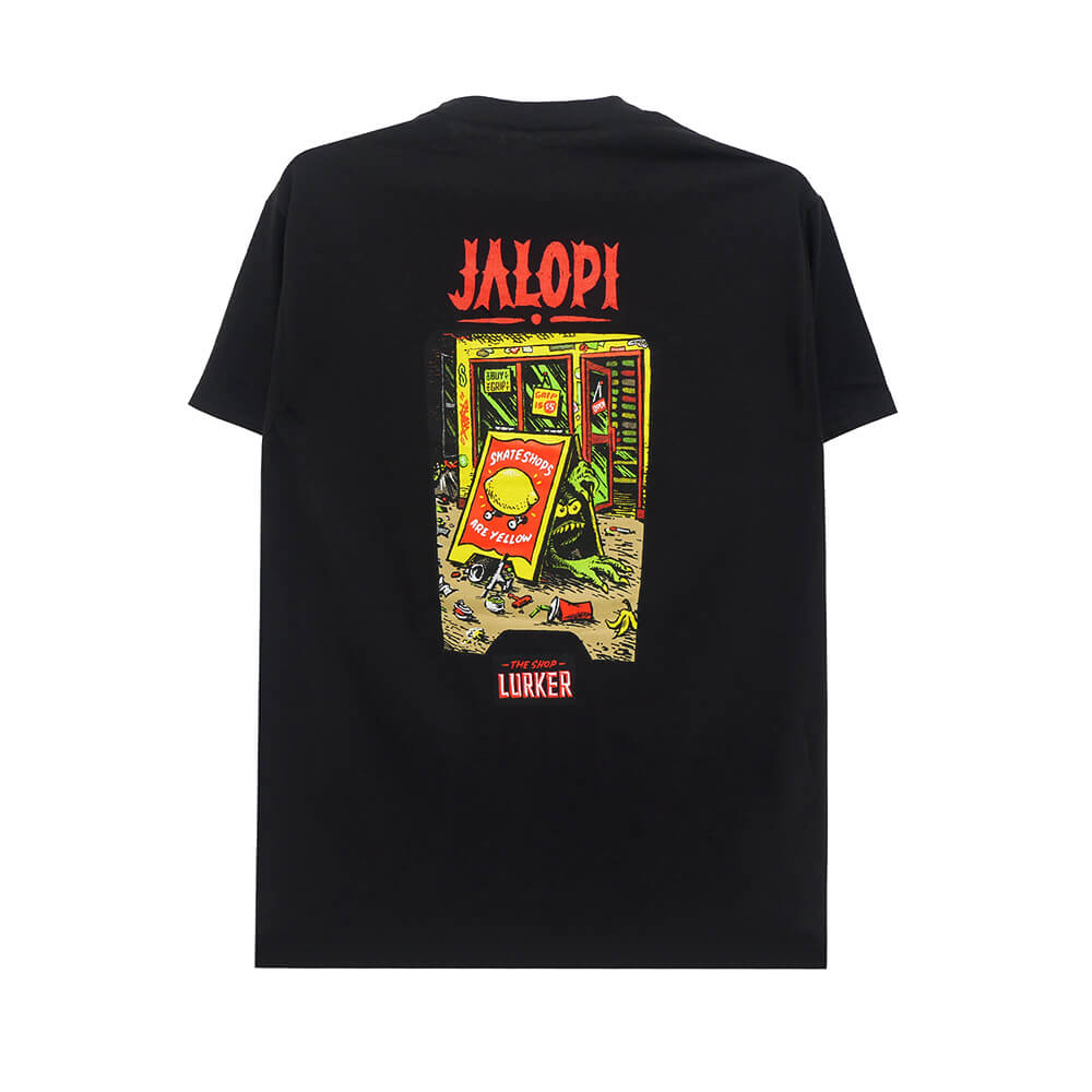 ANTIHERO T-SHIRT アンチヒーロー Tシャツ SSD 26 SHOP LURKER BLACK スケートボード スケボー 