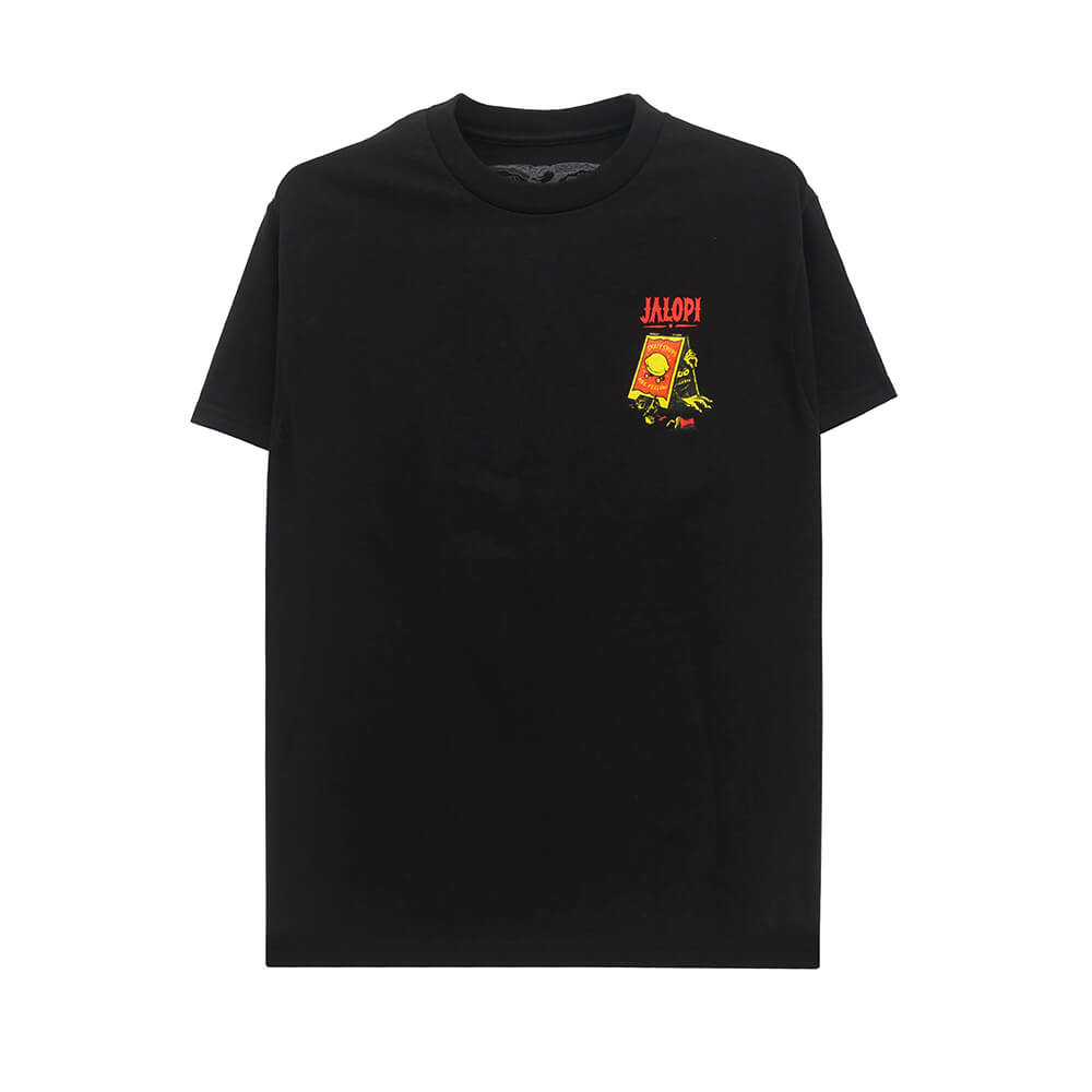 ANTIHERO T-SHIRT アンチヒーロー Tシャツ SSD 26 SHOP LURKER BLACK スケートボード スケボー 1