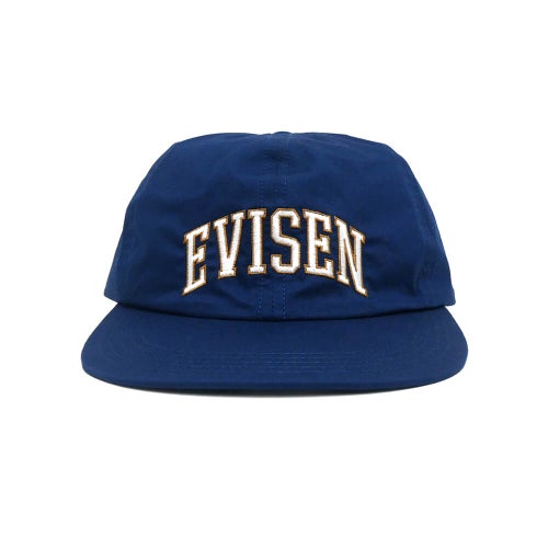 EVISEN CAP エビセン キャップ COLLEGE 6 PANEL NAVY スケートボード スケボー 1