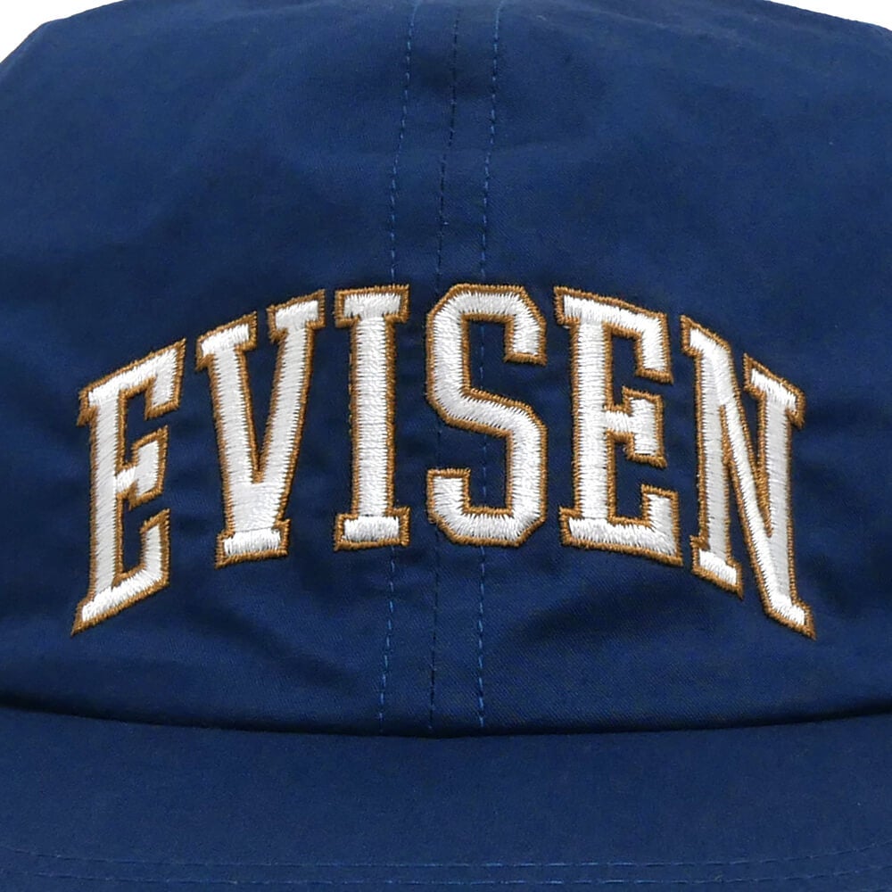 EVISEN CAP エビセン キャップ COLLEGE 6 PANEL NAVY スケートボード スケボー 4