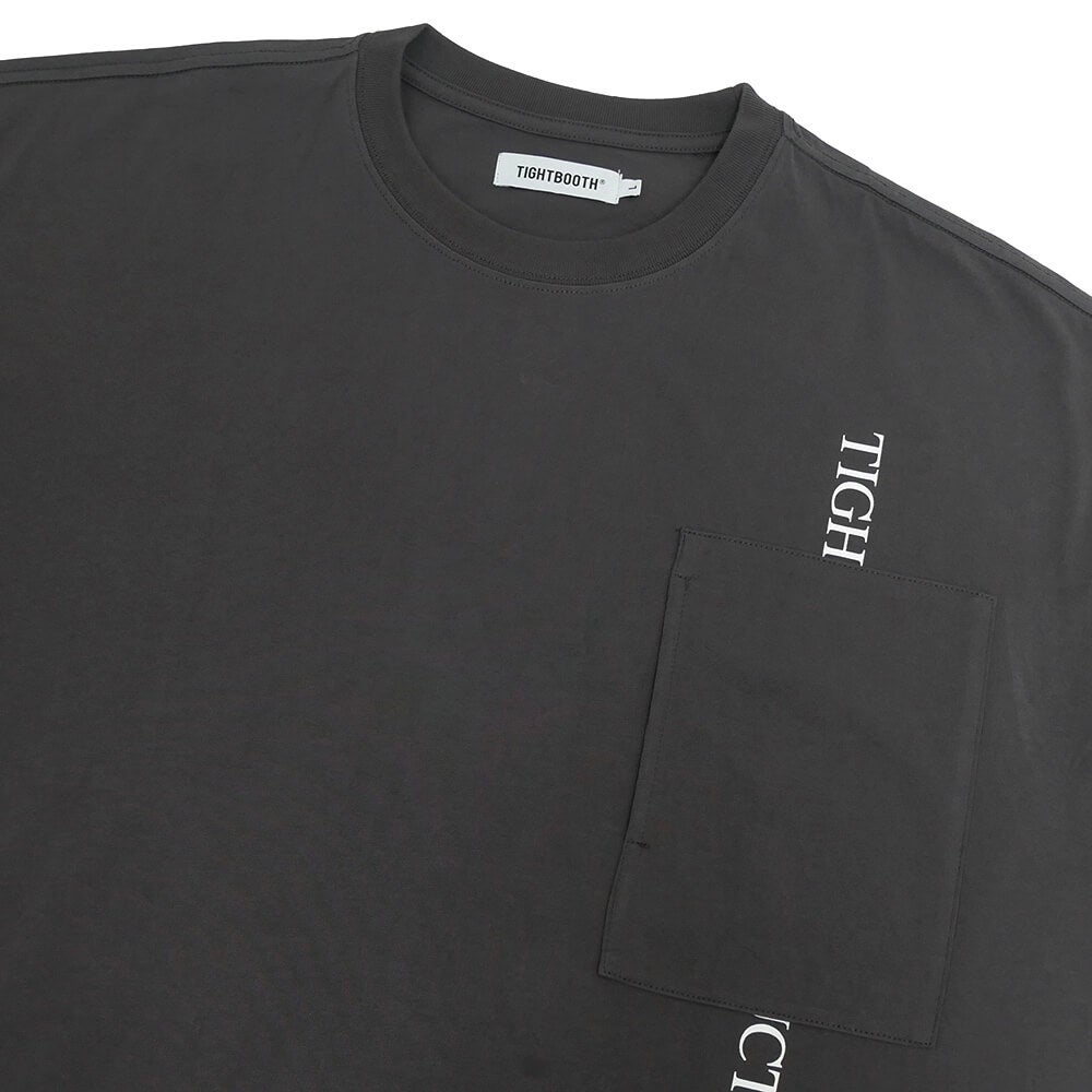 TIGHTBOOTH（TBPR）T-SHIRT タイトブース Tシャツ STRAIGHT UP CHARCOAL スケートボード スケボー 2
