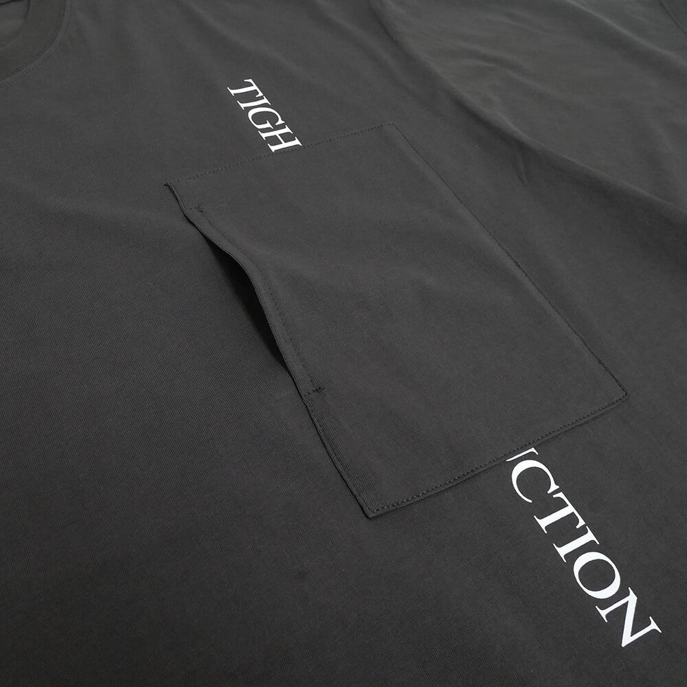 TIGHTBOOTH（TBPR）T-SHIRT タイトブース Tシャツ STRAIGHT UP CHARCOAL スケートボード スケボー 3