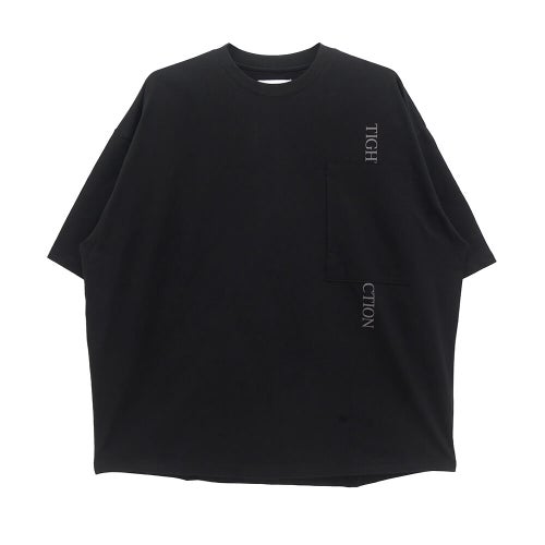 TIGHTBOOTH（TBPR）T-SHIRT タイトブース Tシャツ STRAIGHT UP BLACK スケートボード スケボー 1
