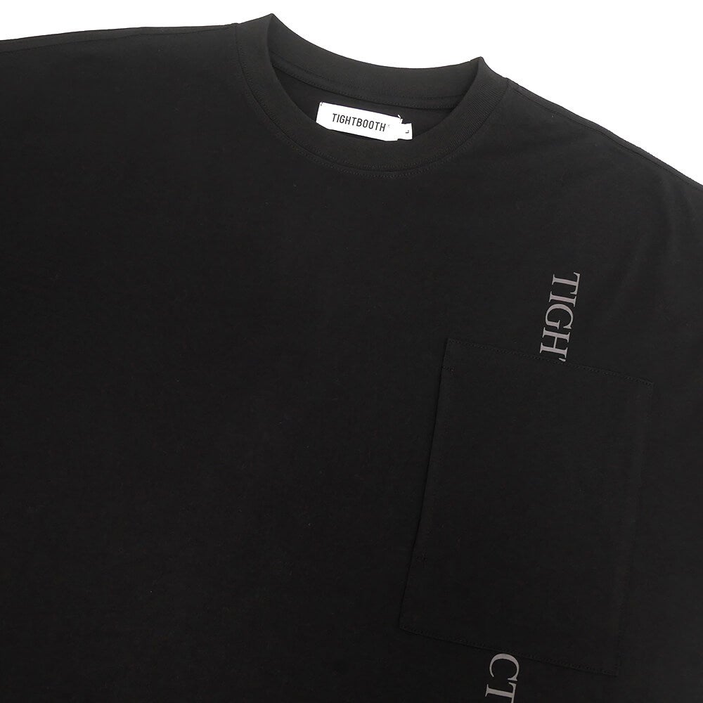 TIGHTBOOTH（TBPR）T-SHIRT タイトブース Tシャツ STRAIGHT UP BLACK スケートボード スケボー 2