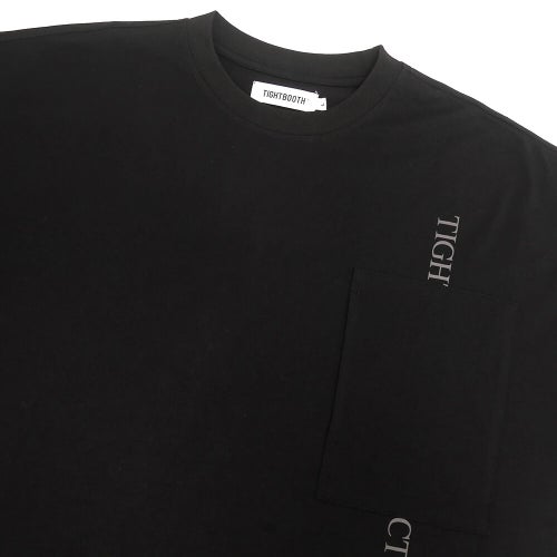 TIGHTBOOTH（TBPR）T-SHIRT タイトブース Tシャツ STRAIGHT UP BLACK スケートボード スケボー 2