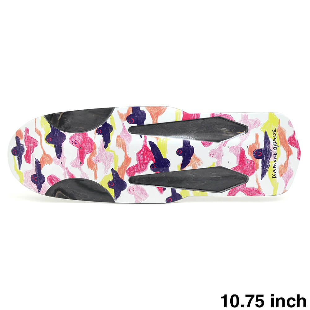 KROOKED DECK クルキッド デッキ TEAM SSD 26 DIMOND QUAD 10.75 スケートボード スケボー　1